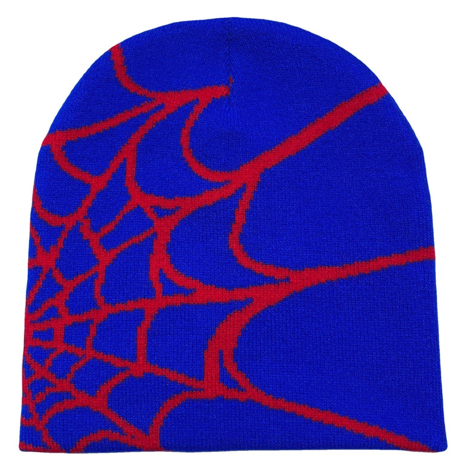 Knitted Hat Female Spider Web Woolen Cap
